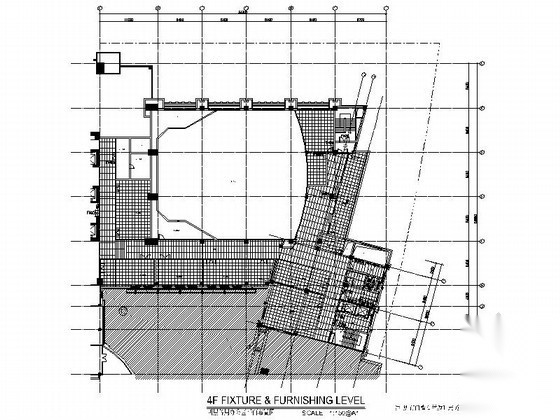 [东莞]某办公大厦办公区室内施工图