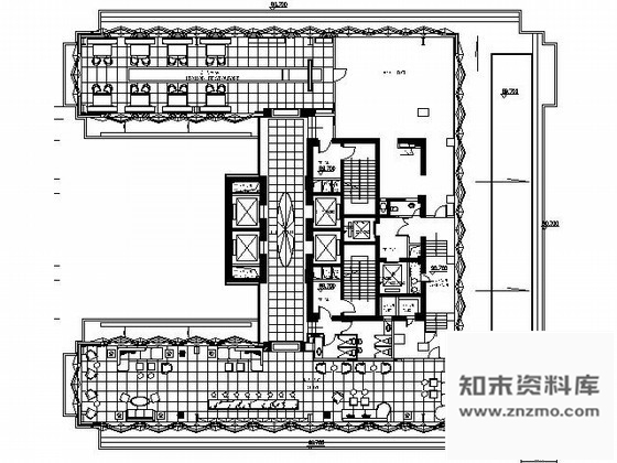 施工图意大利餐厅及观光酒吧施工图