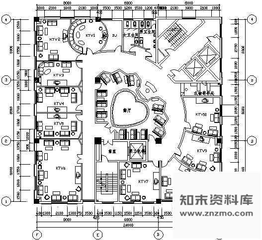 施工图歌舞厅装饰施工图