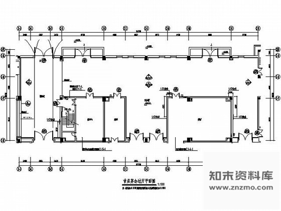 施工图主题酒店宴会厅过厅施工图