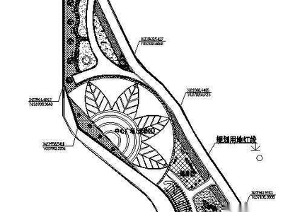 [深圳]某社区晨晚练小广场规划设计方案