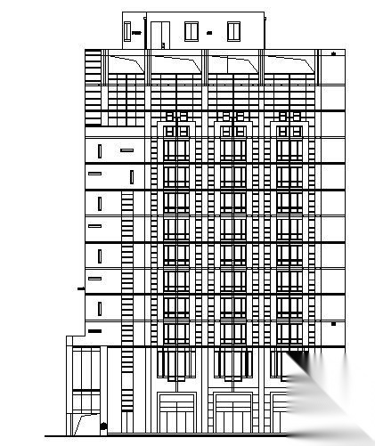 某十四层办公楼建筑施工图