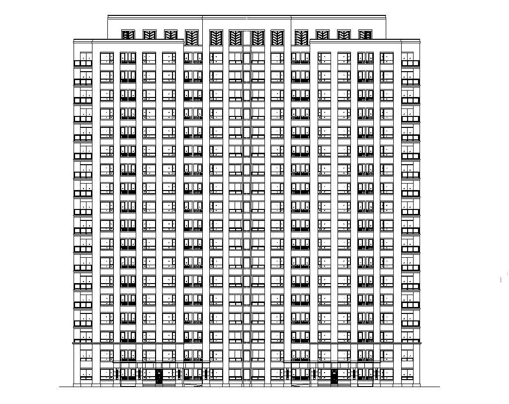 [广东]深圳蛇口虎山公寓建筑施工图设计