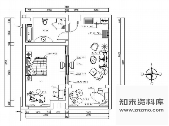 酒店套房装修图