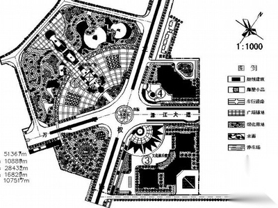某广场景观设计施工图