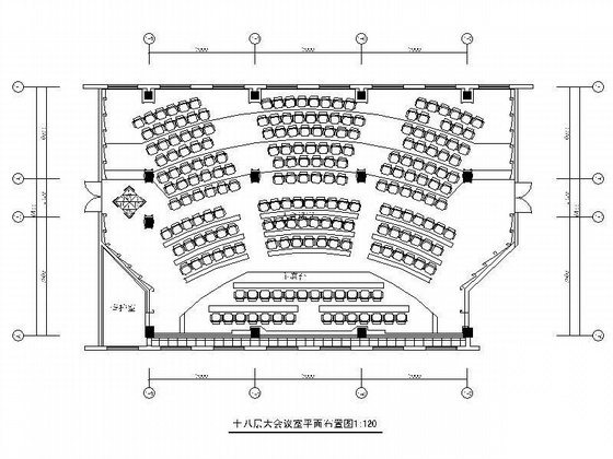 某办公楼大会议室施工图