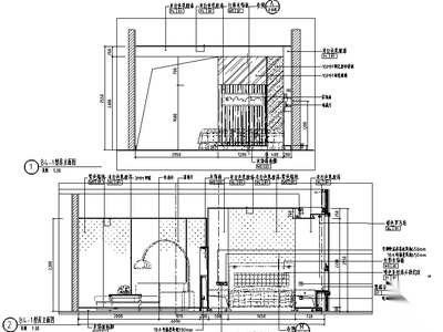 [上海]礼顿国际公寓B4B5型样板间施工图