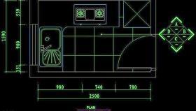 cad设计之厨房图片