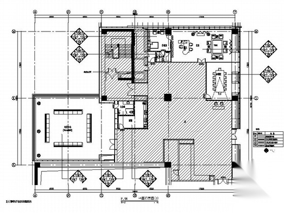 [北京]国家综合性科技馆现代绿色生活示范展示区装修施工图