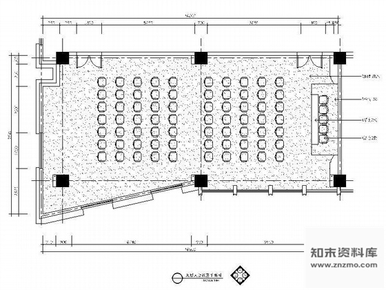 施工图大会议室装修图