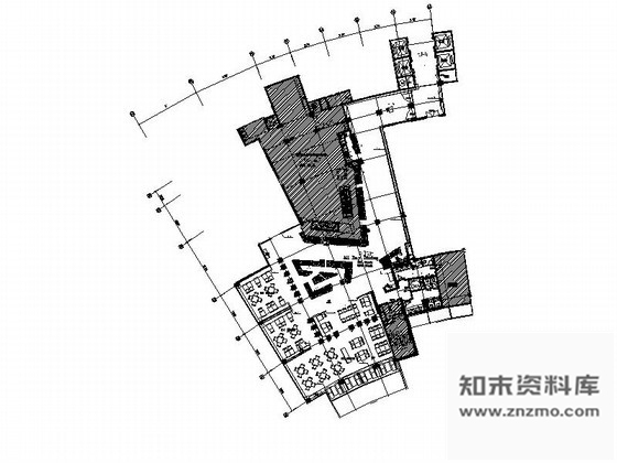 施工图精装酒店全日制餐厅施工图