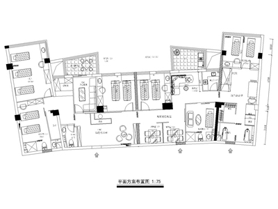 福州某欧式风格美容院施工图_实景图