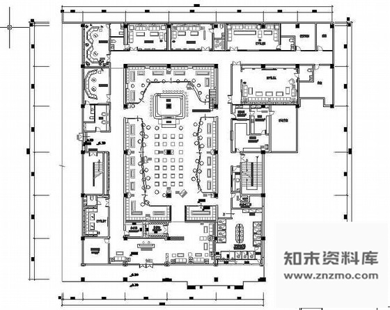 施工图重庆时尚酒吧室内装修图