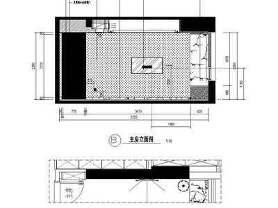 [广东]汕头御海天宸11栋住宅装修施工图 平层