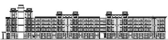 无锡长江国际花园青春公寓58楼建筑施工图