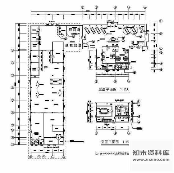 施工图某奇瑞汽车专卖店设计施工图