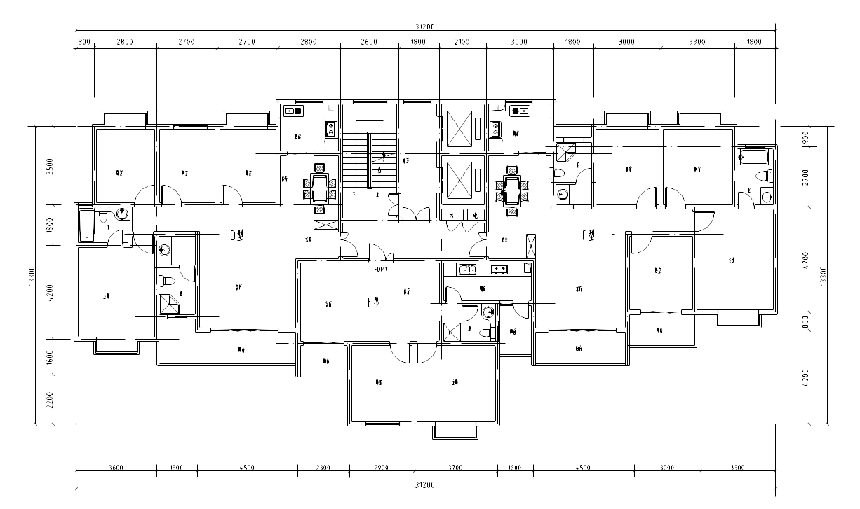 [江苏]某居住区住宅项目施工图及SU模型