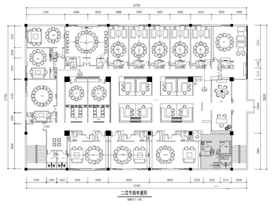 [南宁]山尚厨房时尚餐厅装饰施工图+实景