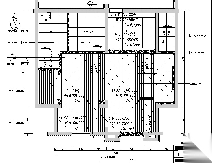 [山东]清新优雅原香溪谷下跃户型样板间设计施工图（附效... 平层