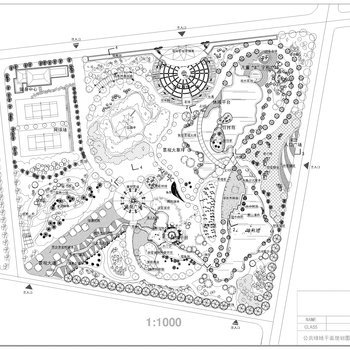 园林景观CAD规划图
