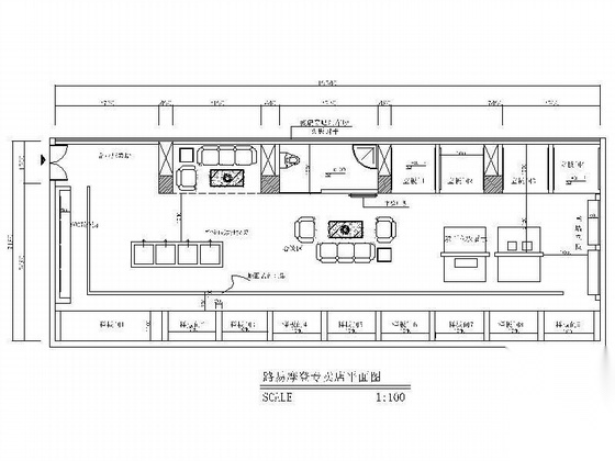 路易摩登陶瓷专卖店设计图