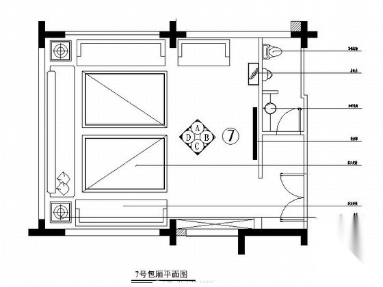 小型包房室内装修图