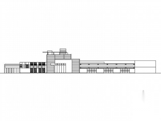 [北京]某三层科普展览馆建筑施工图（含效果图）