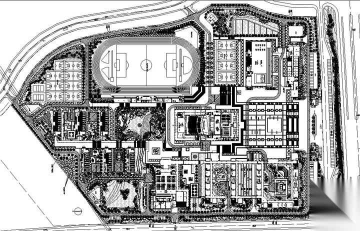 [浙江]省重点中学迁建景观项目施工图