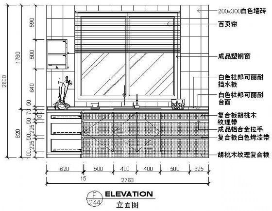 厨房立面图