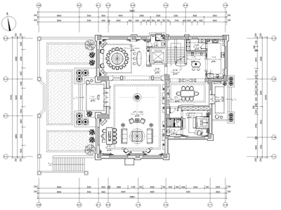 [福建]莆田林董私人七层别墅施工图+效果图