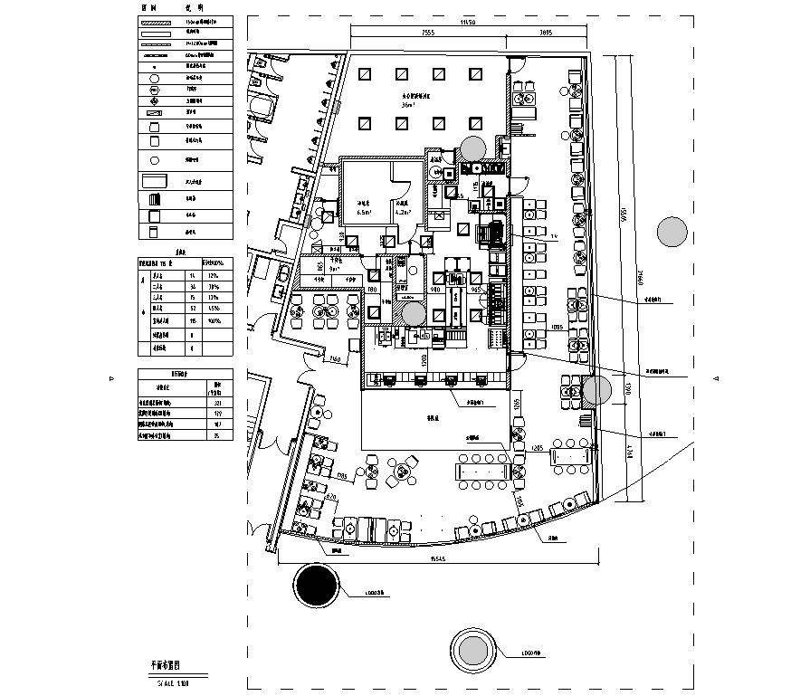 汉堡王成都华置广场店施工图&效果图&预算&结算&设计相关