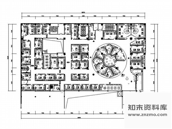 施工图重庆经典KTV室内装修图