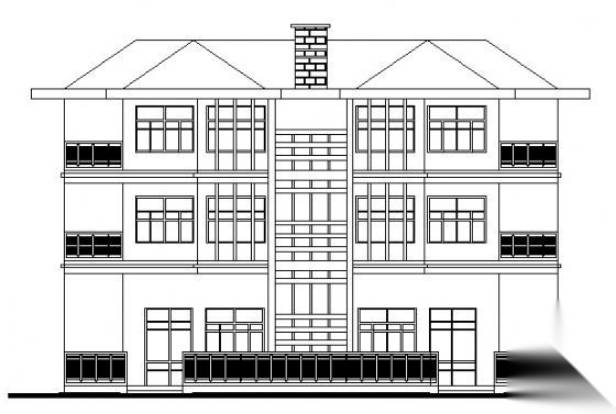 南京爱涛-漪水园G型别墅建筑施工图