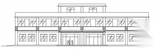 某三层办公楼建筑施工图