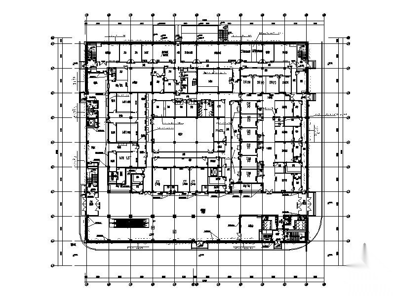 [北京]某国际医院医技楼室内装修竣工图（含效果）