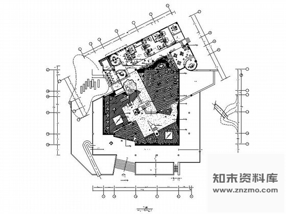 图块/节点某售楼处平面布局图