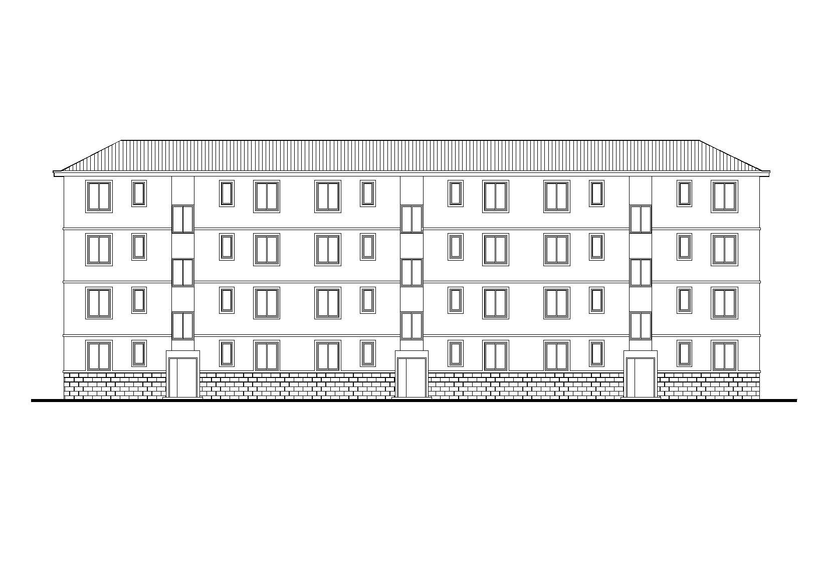 [山西]某部队宿舍楼建筑施工图