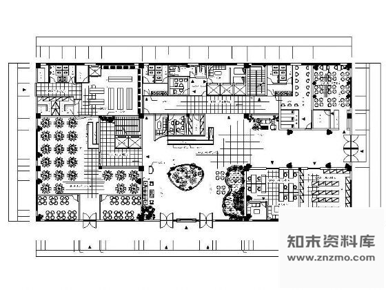 图块/节点某酒店装饰设计平面图