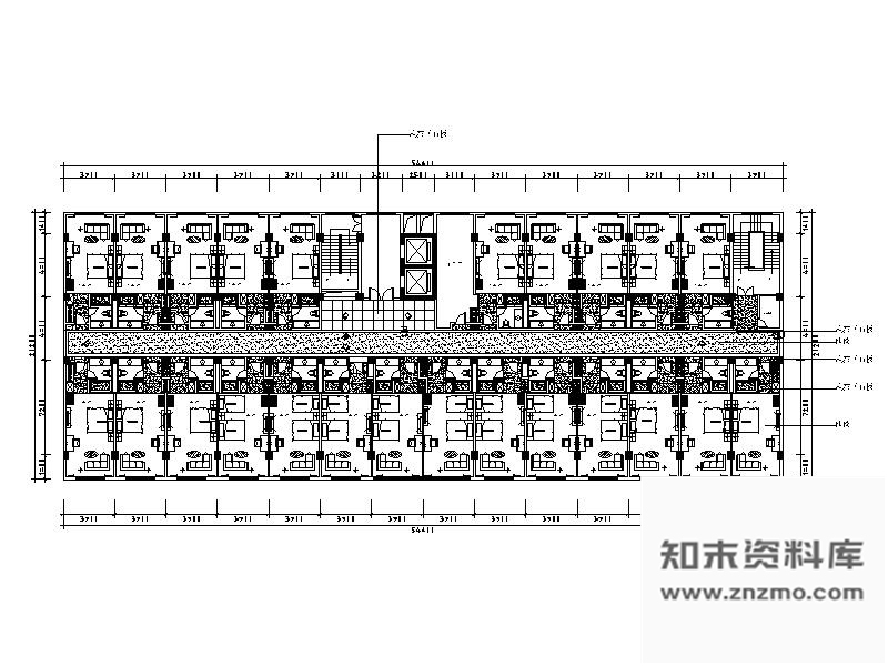 施工图某四星级客房装修图含效果