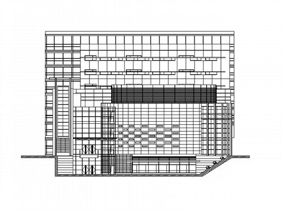 某音乐学院七层排演厅、教学楼建筑施工图