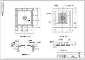 公园景观规划设计树池CAD图纸