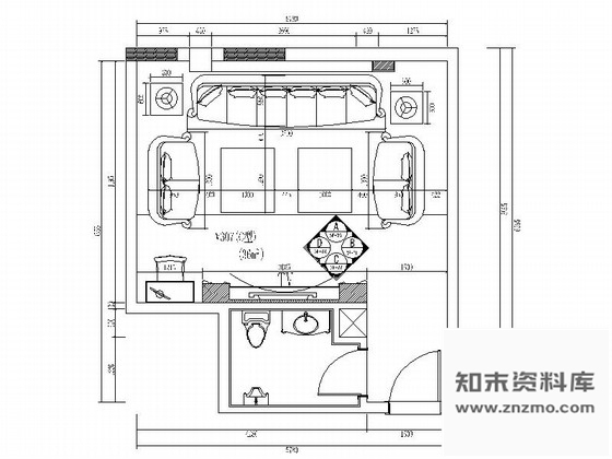 施工图福建国际音乐会所欧式包厢设计装修图