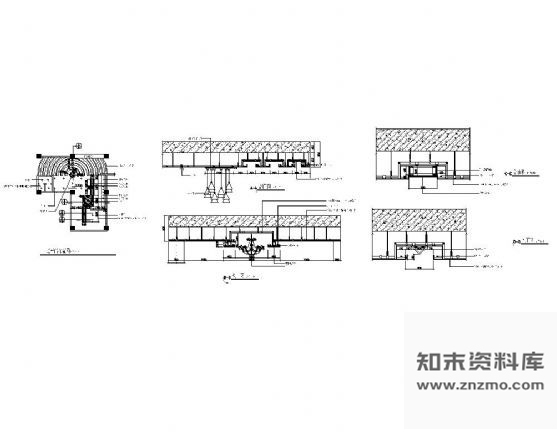 图块/节点装饰造型顶详图2