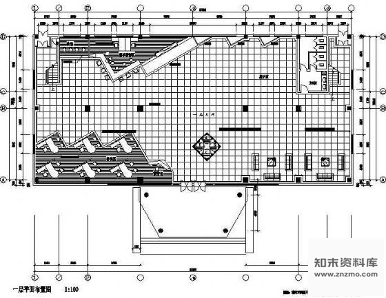 施工图某汽车销售服务中心装修图