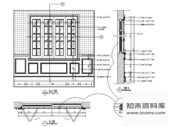 图块/节点木窗详图