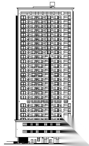 某二十六层住宅楼建筑施工图