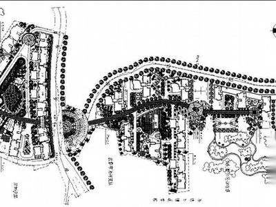 湖北某小区景观设计方案