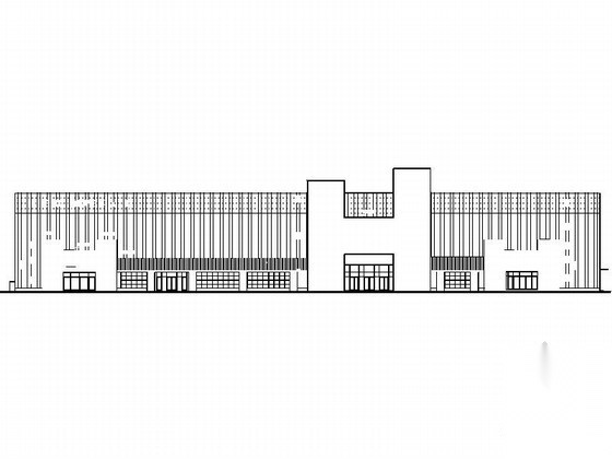 [长沙]某三层大型建材超市建筑施工图