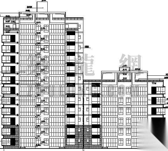 某江苏小高层住宅楼建筑设计方案