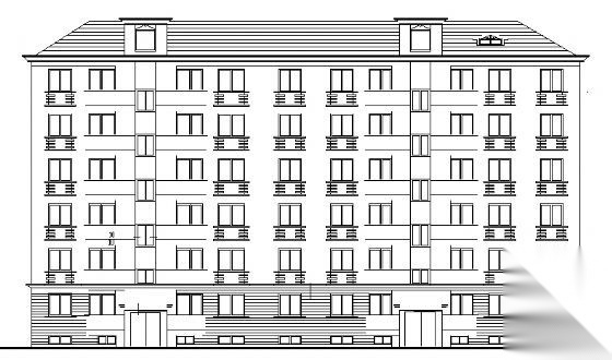 住宅楼建筑图